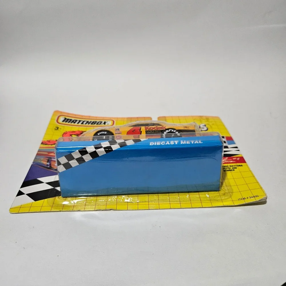 Matchbox Super Stockers Ernie Irvan 4 Kodak Racing Lumina 1992 Daytona Winner